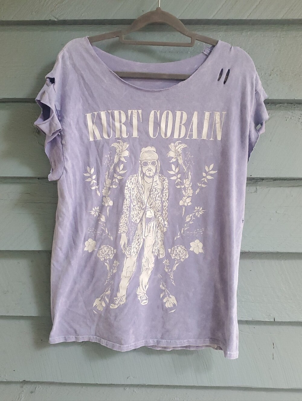Distressed Kurt Cobain Tee